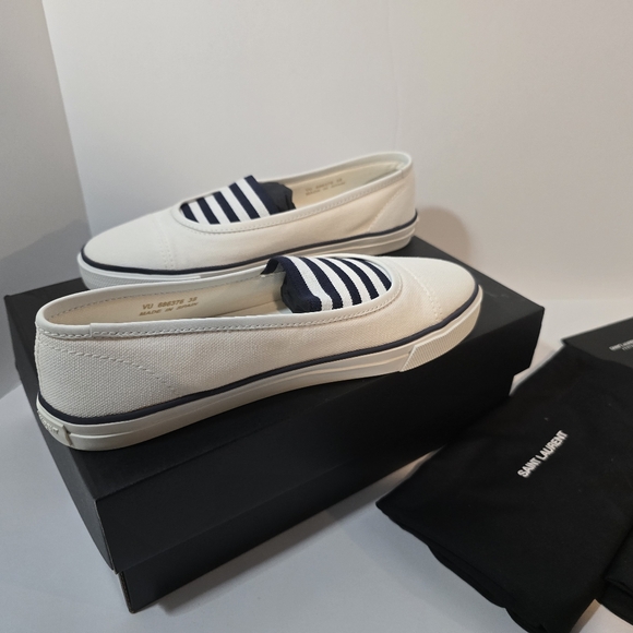 Saint Laurent White Sneakers - Picture 10 of 12